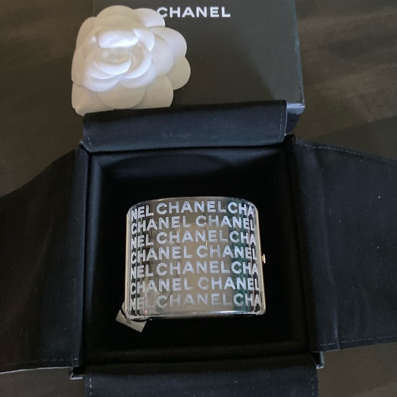Authentic Chanel Cuff Bracelet - Picture 3 of 8